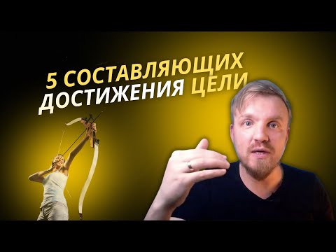 5 ЭТАПОВ ДОСТИЖЕНИЯ ЦЕЛИ.  Структура успеха и достижения целей