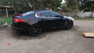 Carbon Fiber Spoiler For My Jaguar Xf!!