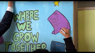 Where We Grow Mural - Más Urban Artists