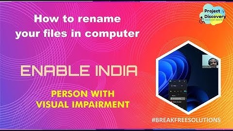 How to rename your files in computer|Breakfreesolutions