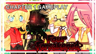 [ 🍕, , 🦠 ] Four FORSAKENED . . || Chapter 1: First Meeting . . Gameplay 