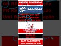 Anúncio de Dividendos SANEPAR SAPR11 SAPR4 SAPR3 Método Luiz Barsi #shorts