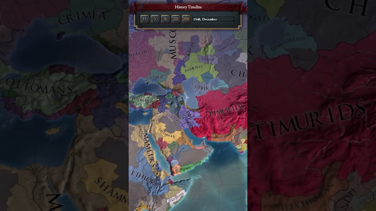 Europa Universalis 4 - The whole world is Shinto - Middle East