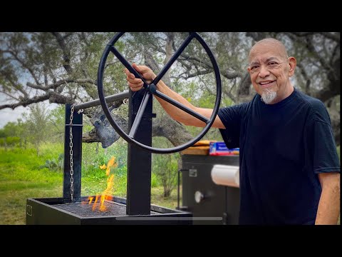 Old Country Vaquero Santa Maria Grill | Pork Chops | Open Fire