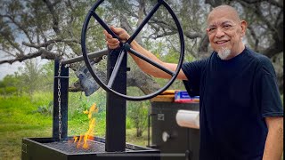 Old Country Vaquero Santa Maria Grill | Pork Chops | Open Fire