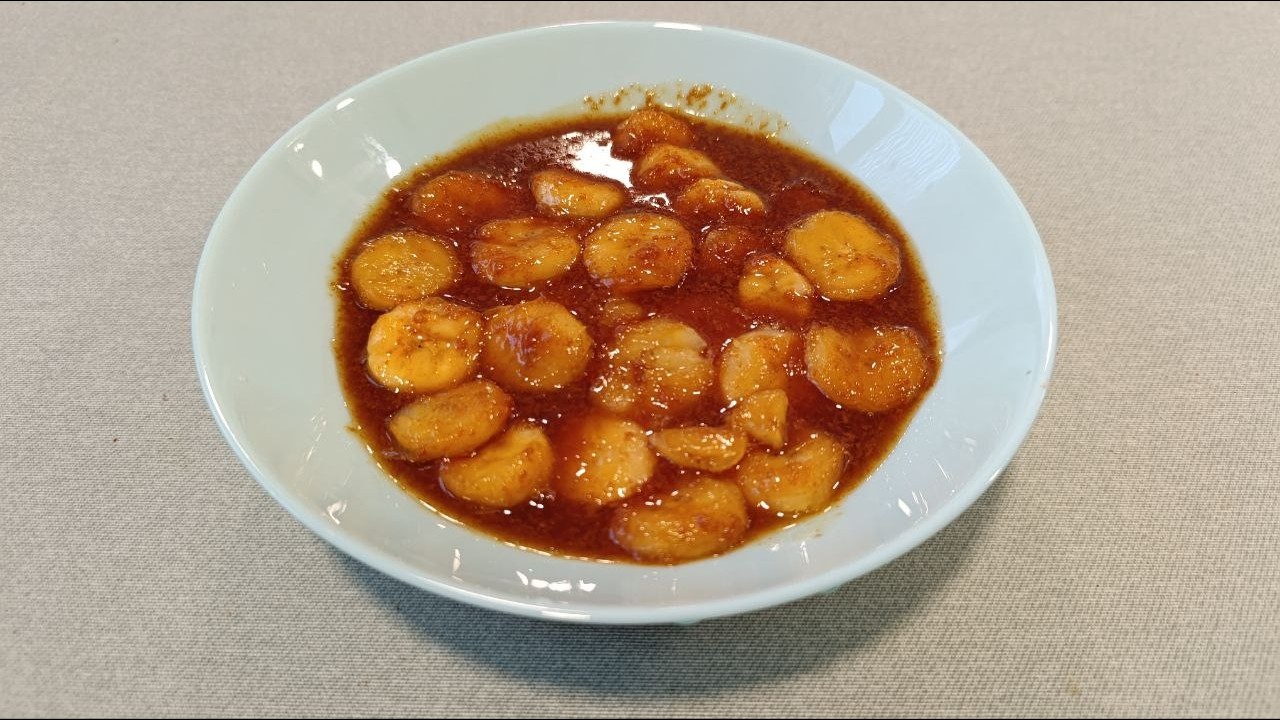 Карамелізовані банани - як начинка для торта або для будь-якого десерту