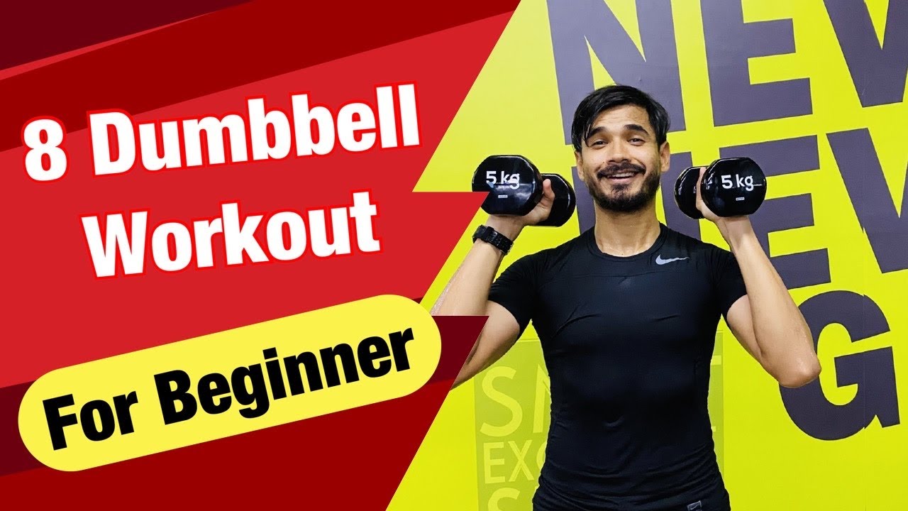 15 Minute Dumbbell Exercises For Beginners Youtube for Burn Fat fast