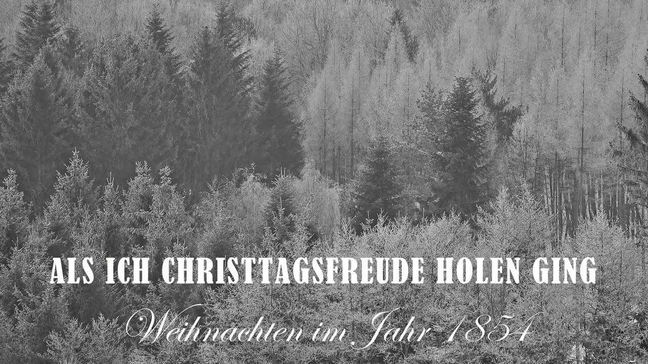 Als ich Christtagsfreude holen ging
