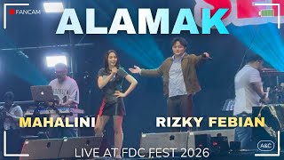 Rizky Febian Manggung Bareng Mahalini Nyanyi Alamak  Au0026c