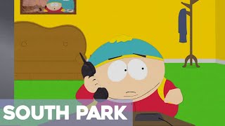 Eric Cartman sets off their home security system