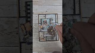 #mixedmedia #cardmaking #mintaypapers #shortsfeed #shorts #craftshorts #mintay #diy #papercraft