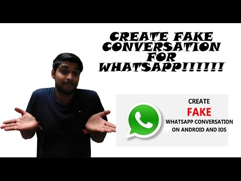 create-fake-whatsapp-conversation!!ios-&-android