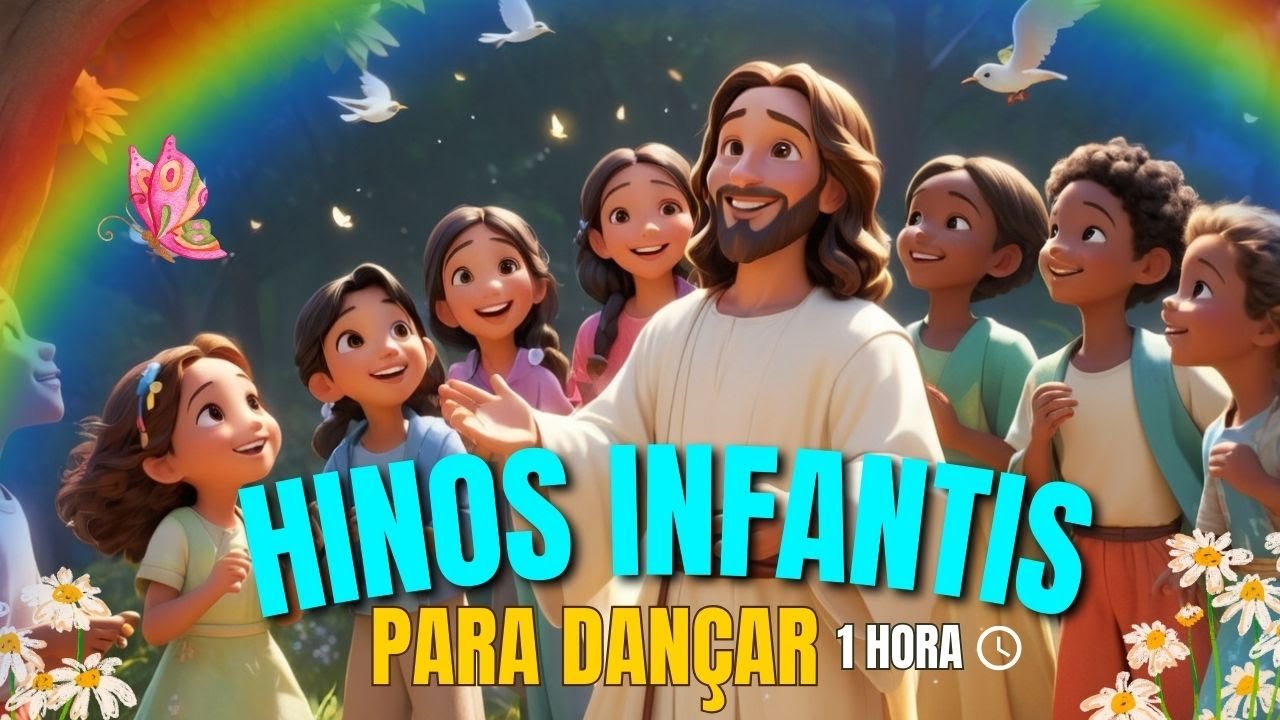 1 Hora de Hinos Infantis 🎶 Hinos Infantis | Música Gospel Infantil Para ...