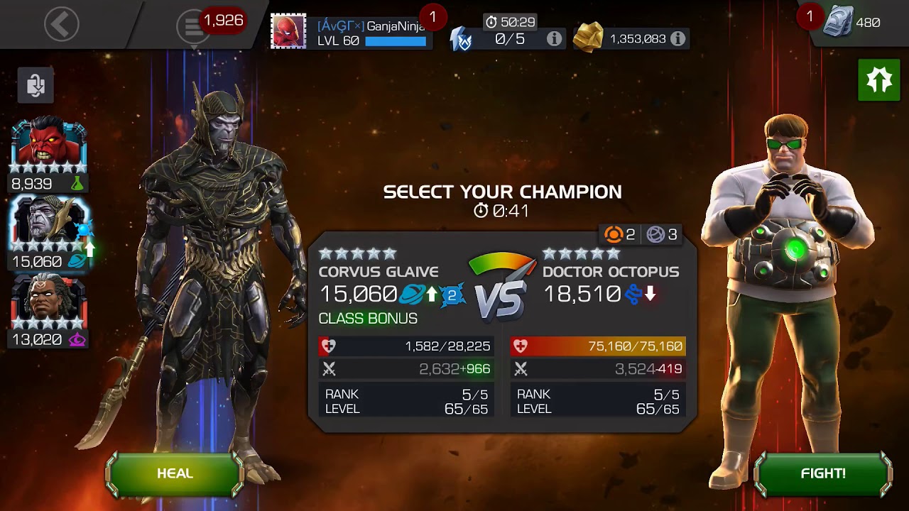 MCOC Corvus Glaive Regen YouTube