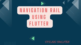 Famous Navigation Rail in Flutter Profile