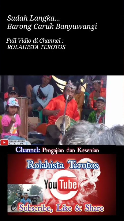 Vidio Langka.. BARONG CARUK BANYUWANGI