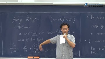分析一：【複變函數論簡介6】幅角原理(the argument principle)