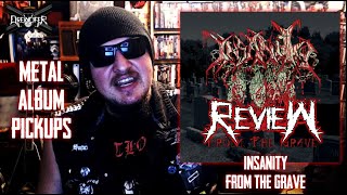 Insanity "From The Grave" Review (Old School Death/Thrash) | Metal Album Pickups!