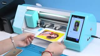 Phone Colorful Back Film Cutting & DIY & Your Personal  photo Customizations  machine (TUOLI) screenshot 5