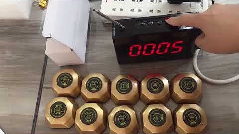 DAYTECH Coaster Pager