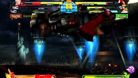 Marvel vs Capcom 3 (PS3) -- Non-Ranked Matches 94 - Rage Quit Night