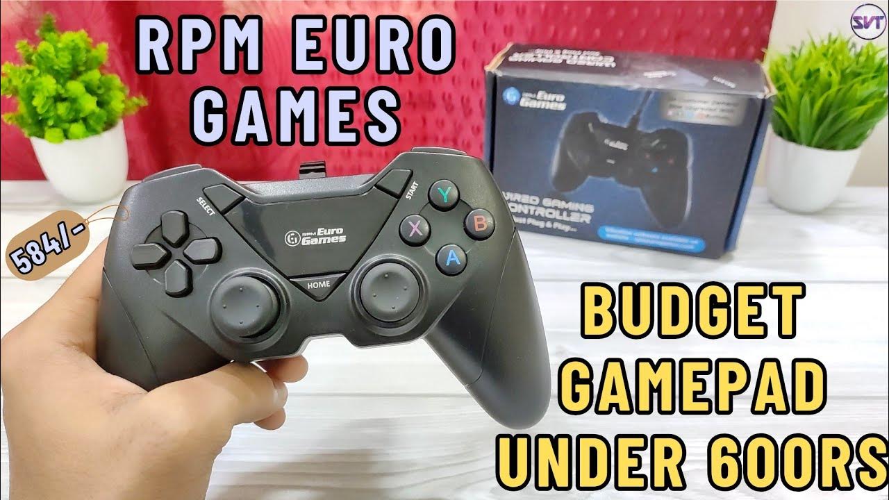 RPM Euro Games Wired Controller Unboxing, Review & Demo Budget