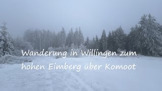 [4K] Sauerland - Willingen Wanderung zum hohen Eimberg (Rundwanderung)