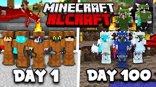 I made 10 Players Survive 100 Days in RLCraft.. Here&#39;s What Happened..