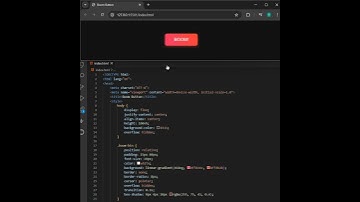💡 Magic Button Animation | YouTube Style CSS & JS 💡