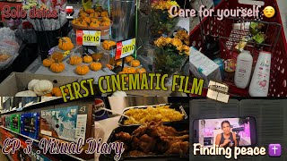 VISUAL DIARY 003 🎞️: MONTHLY RESET, SEASONAL HYGIENE/DECOR SHOPPING , BIBLE STUDIES *cinematic film*