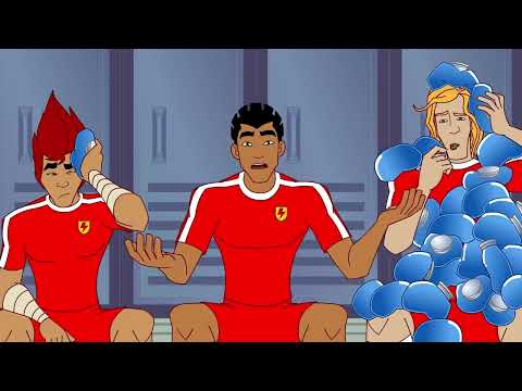Super strikas - Malabarismo | desenhos Animados de Futebol | Vídeos infantis