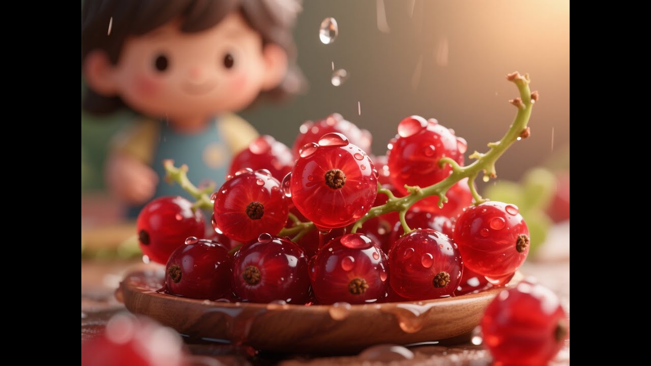 Let’s Learn Fruits! -Learning About Redcurrant