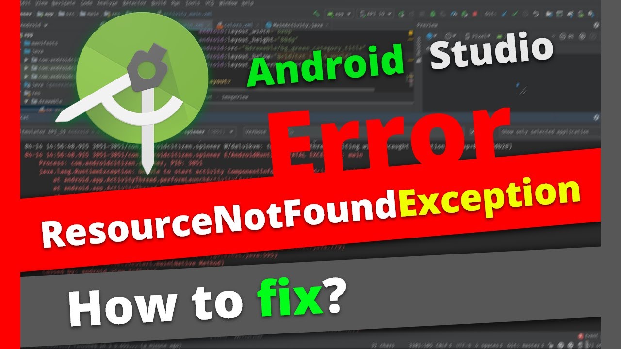 Android.Content.Res.Resourcesnotfoundexception String Resource Id #0X17 | Android Studio