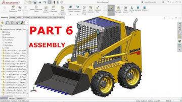 Solidworks tutorial | Assembly of Bobcat Loader in Solidworks Part 6