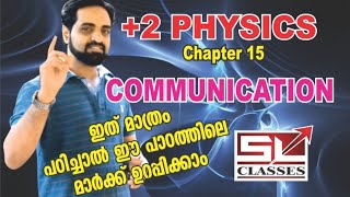 #37. PLUS TWO I PHYSICS I CHAPTER 15 I COMMUNICATION SYSTEMS