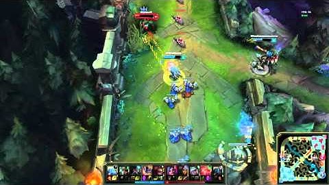 League of Legends: Riven 1v2 Outplay