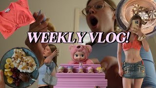 WEEKLY VLOG | trying the ninja creami, new sonny angels, viral m&s sandwich and james’ bday!