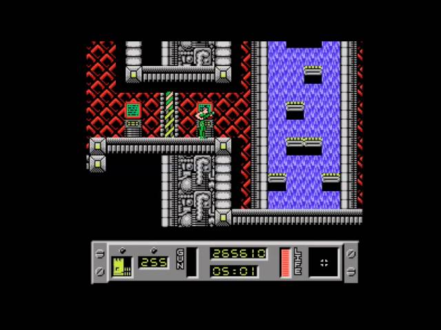 Alien 3 (NES) - Level 8 Mission - YouTube