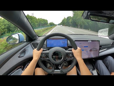 2022 All New BYD SEAL（海豹） POV Driving Impression - Tesla Model 3 killer!