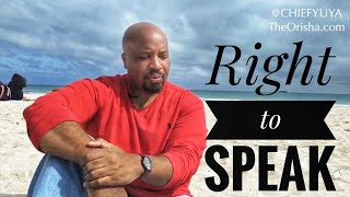 The Right to Speak | Yoruba Customs | w/ Chief Yuya | @TheOrishaCenter screenshot 2