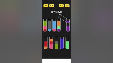 water sort puzzle level 8416
