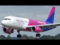 Wizz Air London Luton Plane Spotting: Airbus A320 & A321 Landings ✈️