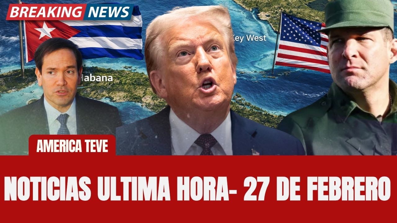 🚨NOTICIAS: TRUMP: TOMA CONTROLADA DE CUBA | NIEGA VISA A LAZO | CUBANO EN EEUU DESMIENTE AL MININT