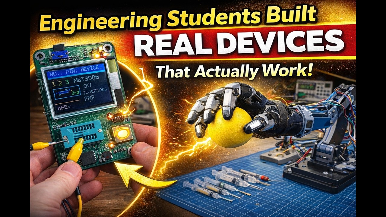 Real Engineering Projects Built by Students | Electronics & Robotics ...