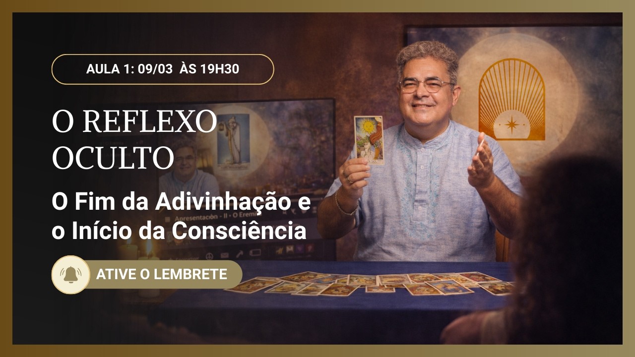 AULA 1: O REFLEXO OCULTO - O Fim da Adivinhação e o Início da Consciência.
