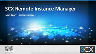 3CX Remote Instance Manager