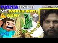MINECRAFT ME 🤪 PUSPHA RAJ | ME 🆚 PUSPHA | झूकेगा नहीं❌ | MINECRAFT #4 @TechnoGamerzOfficial