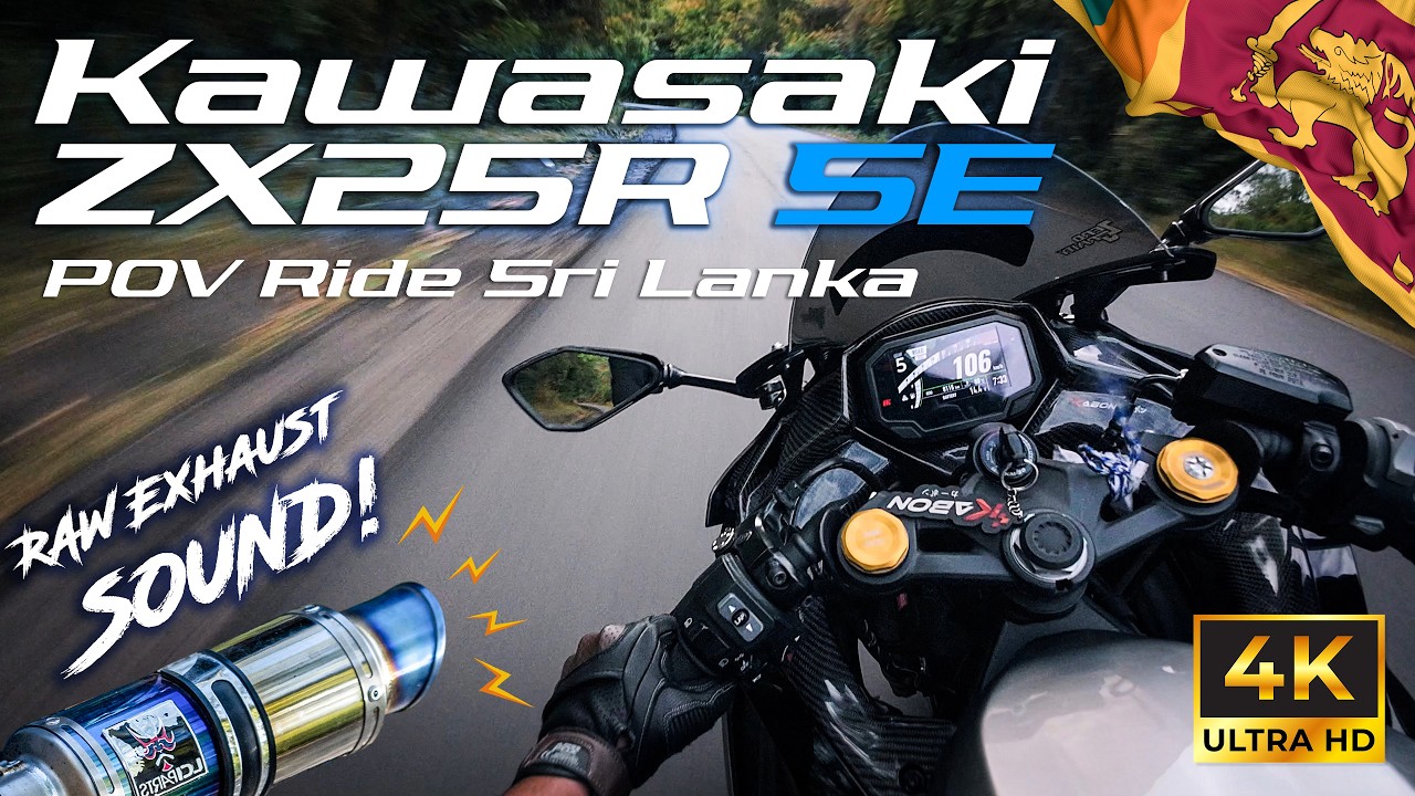 17,000 RPM Madness | Kawasaki ZX-25R SE Test Ride | LCI PARTS