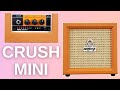 Портативний міні-комбопідсилювач для електрогітари Orange Crush Mini Black