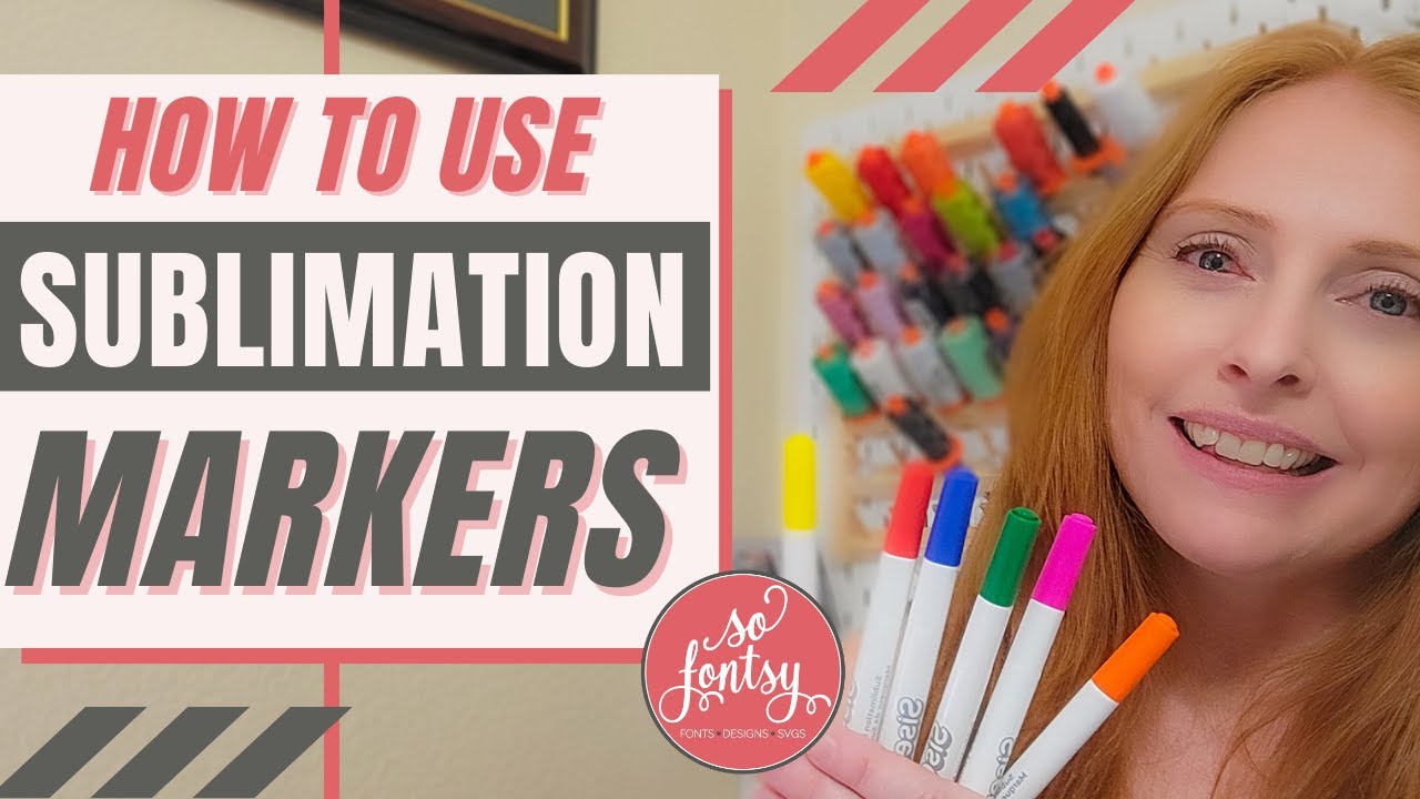 How to Use Sublimation Markers 🖍 